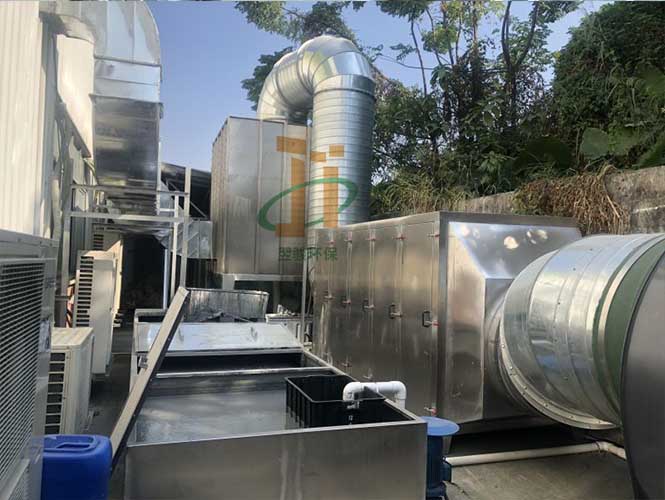 VOCS有機廢氣處理工程升級改造