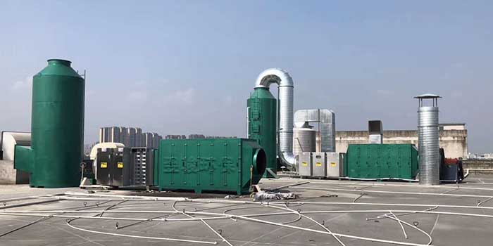 注塑車間塑料廢氣處理設(shè)備定制安裝
