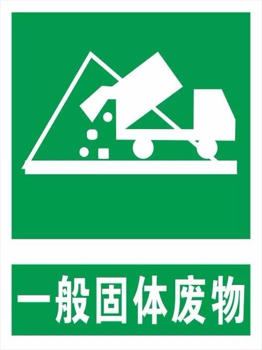 張貼一般固廢貯存場所標牌